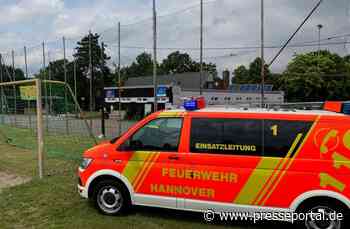 FW Hannover: Saunabrand beim Sportverein