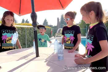 VIDEO: Abbotsford siblings enter Dude Perfect contest after successful bottle flipping
