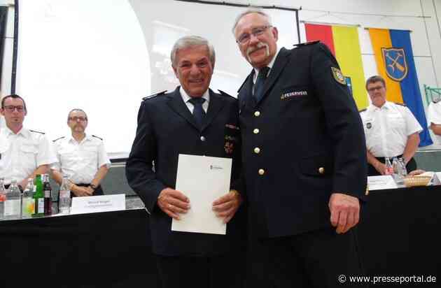 FW-KA: Dienst- und Verbandsversammlung der Freiwilligen und Werkfeuerwehren im Landkreis Karlsruhe