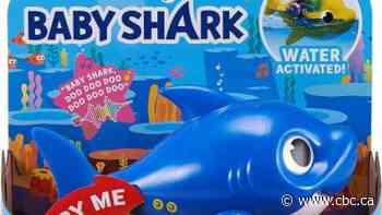 Baby Shark bath toy recalled over laceration risk to children
