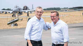 „Deutsches Regime“ fragil: Stoltenberg unterläuft böser Versprecher - nach großer Pistorius-Ankündigung