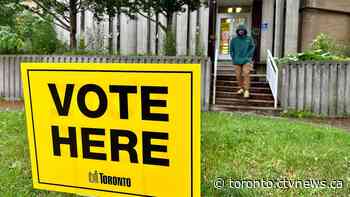Toronto residents cast their ballot for the city's next mayor