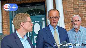 Friedrich Merz auf Stippvisite bei seinem CDU Parteifreund Günther in Kiel