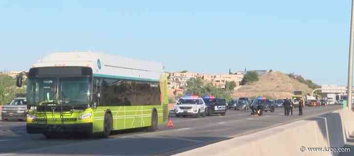 Motorcycle crash caused closures on I-40 Monday morning