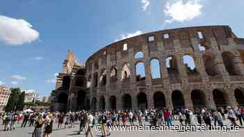 Tourist zerkratzt Wand in Kolosseum in Rom - Minister empört