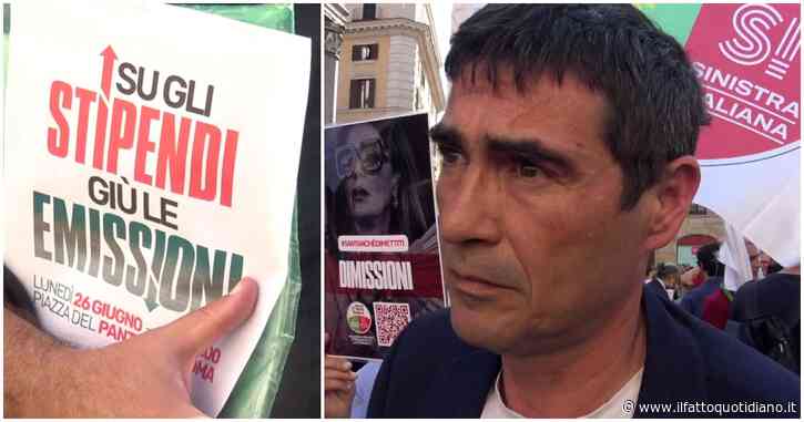 Dl Lavoro, Verdi-Sinistra in piazza: “Su gli stipendi, giù le emissioni”. Fratoianni: “Trovare convergenze tra opposizioni sul salario minimo”