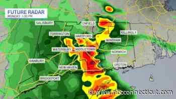 Storms could bring heavy rain, thunder and lightning