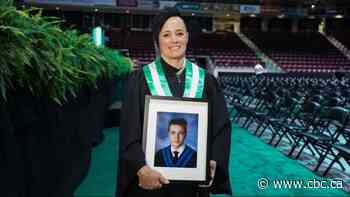 Ontario mother fulfils her late son's dying wish to finish college in his place