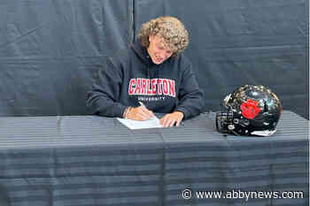 Abbotsford’s Logan Krack signs with Carleton Ravens football program