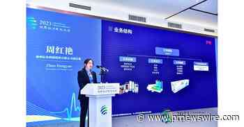 Une dirigeante d'EVE Energy présente ses perspectives sur la résilience de la chaîne industrielle des batteries électriques lors d'un forum