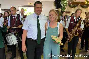 Matthias Lüke ist Schützenkönig in Lichtenau