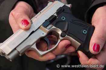 Porta Westfalica: 65-Jähriger schießt mit Schreckschusswaffe