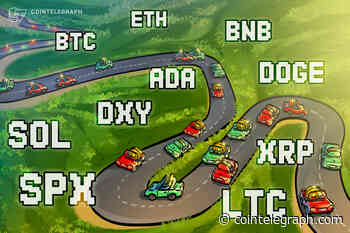 Price analysis 6/26: SPX, DXY, BTC, ETH, BNB, XRP, ADA, DOGE, SOL, LTC