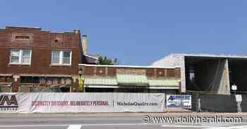 Demolition begins on nearly 100-year-old building in downtown Mount Prospect
