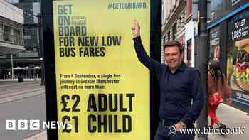 Greater Manchester £2 capped bus fares extended until September 2024