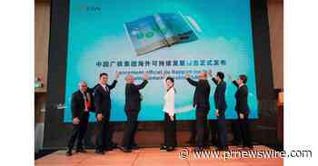 CGN dévoile son rapport mondial sur le développement durable lors d'une conférence de presse en France