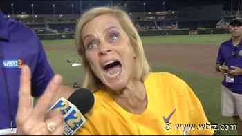 Watch all the best interviews from LSU's championship celebration in Omaha