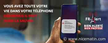 Pourquoi vous risquez de recevoir un SMS vous alertant d'un danger, ce mardi dans les Alpes-Maritimes
