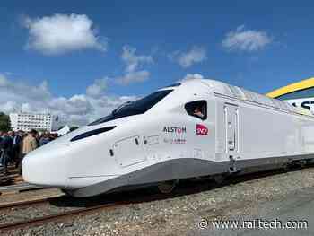 Alstoms TGV M tested on the French rail network
