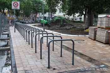 Neue Fahrradbügel am Bremer Platz – aber kein Ende des wilden Parkens