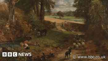 Constable goes on display in Dudley shopping centre