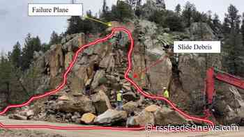 Colorado Highway 7 reopens in Boulder County after rockslide