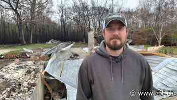 This volunteer firefighter lost his home as he worked to save others