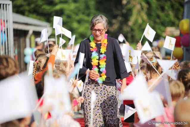 KBO Ename wuift directrice Katrien Aelterman uit: “Ze maakte van onze school een warme en veilige plek”