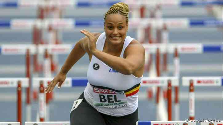 Belgian shot putter goes viral running hurdles to save team from disqualification