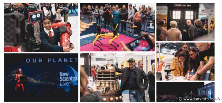 Tickets Alert: New Scientist Live returns to the ExCeL Centre