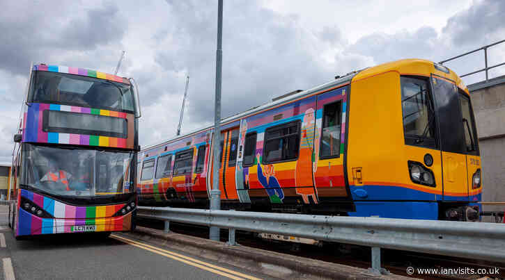 TfL makes a colorful statement for London Pride with tube posters and wraps