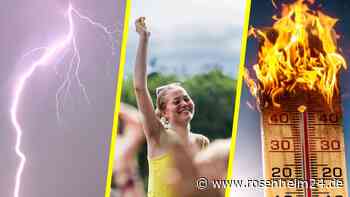 So wird das Wetter diese Woche: Open-Air-Events trotz Hitze und Gewitter sicher?