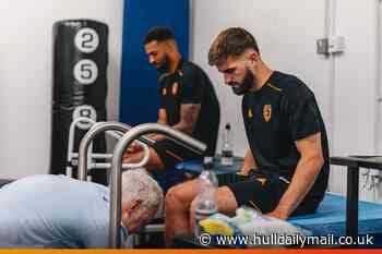 Hull City's new Kappa training range in action