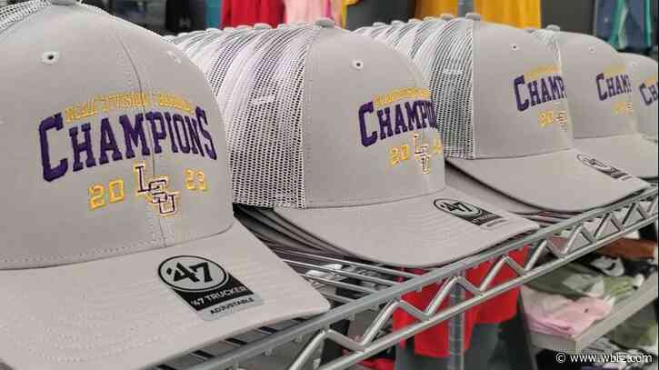 Tiger fans storm stores to snatch up championship merchandise