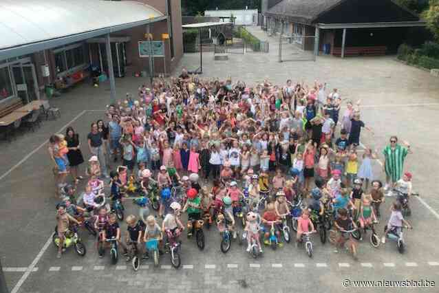 Sint-Bernardusschool van Bornem ontvangt een briljanten verkeer op school-medaille