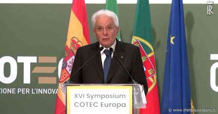Mattarella: “Le conseguenze del cambiamento climatico sono sotto gli occhi di tutti. L’Italia guardi a energia e clima con presidenza del G7”