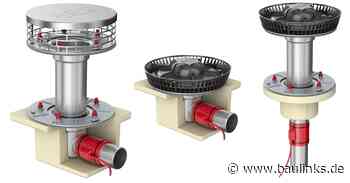 Modulares Entwässerungssystem: Flachdachablauf ACO Variant-Flex