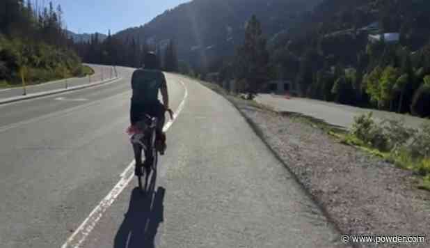 Skiers Embark On Epic Summer Bike Ride From SLC To Alta