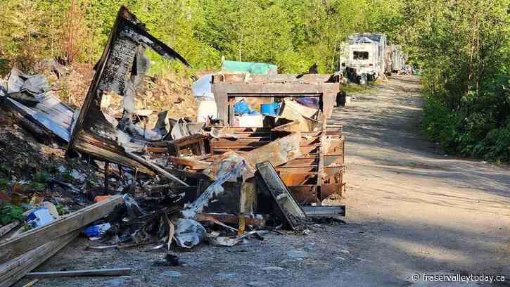 Homeless camps remain entrenched in Chilliwack River Valley