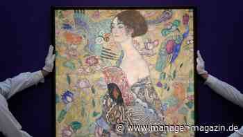 Klimt-Gemälde: "Dame mit Fächer" erzielt Europarekord