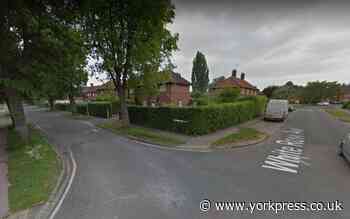 Adam Copley crashed into garden in New Earswick