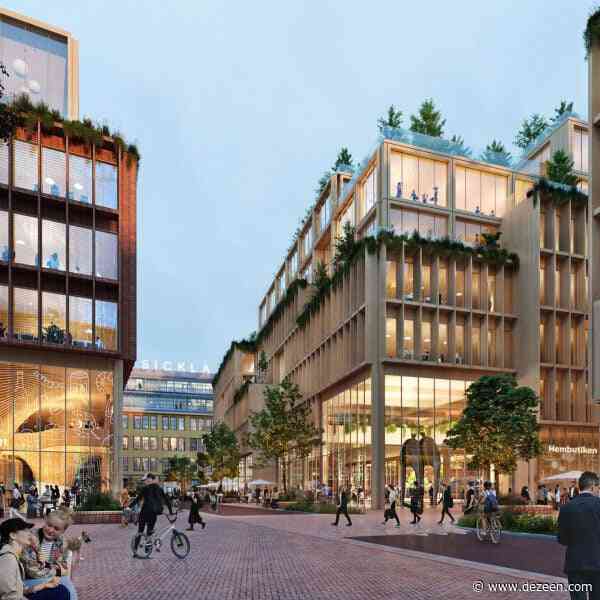 Dezeen Agenda features designs for Stockholm Wood City