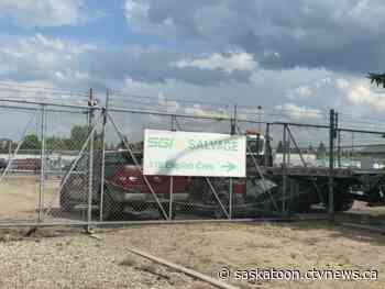 Saskatoon police dog catches thief at SGI auto salvage yard