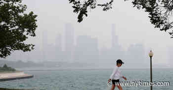 Smoky Air from Canadian Wildfires Blankets Midwestern Skies