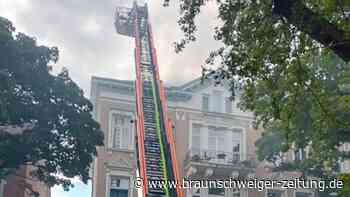 Dachgeschossbrand in Braunschweig - Feuer unter Kontrolle