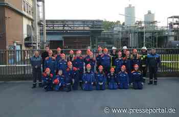 FW-AR: JUGENDFEUERWEHR BESUCHT FIRMA PERSTORP