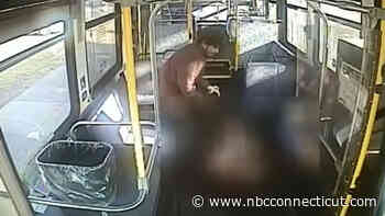 Bristol police release video of random attack on CT Transit bus