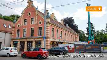 Die Bauarbeiten für das Bürgerbüro in Göggingen lassen auf sich warten
