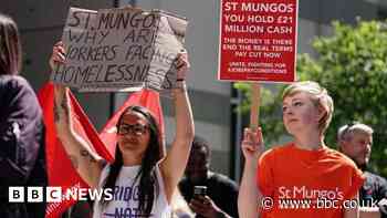 St Mungo's: Staff at homeless charity begin indefinite strike over pay