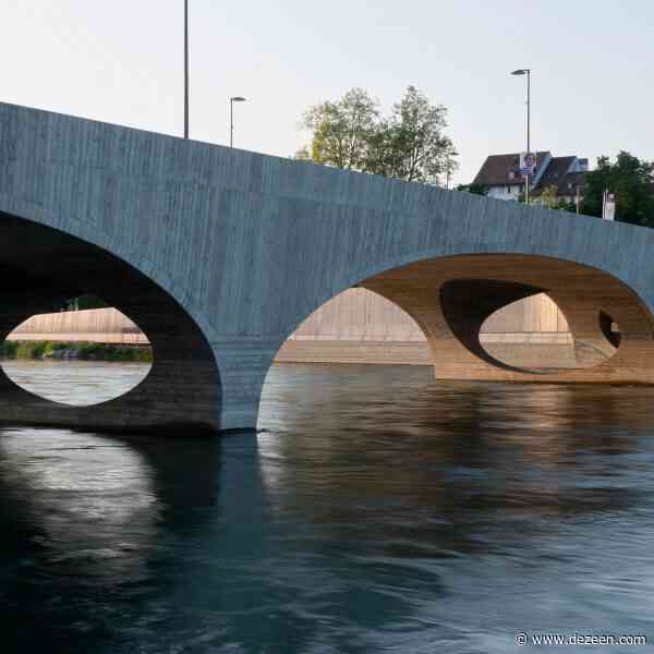 Christ & Gantenbein adds concrete New Aare Bridge over Swiss river